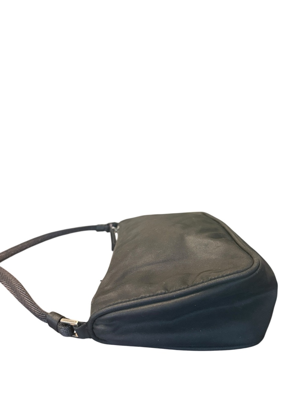 Vintage Y2K Prada Tessuto Mini Shoulder Bag with Silver Hardware - Picture 3 of 12